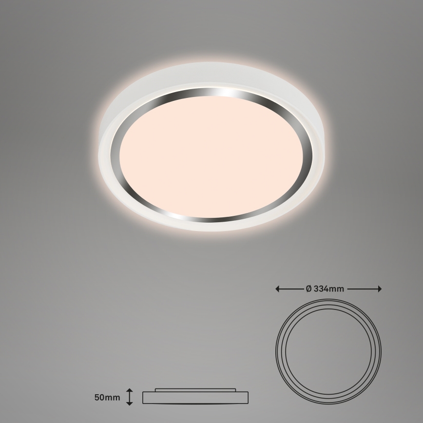 Briloner - LED Stropna svetilka KAHIKO LED/15W/230V bela