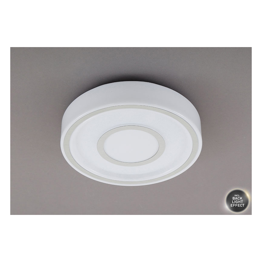 Briloner - LED Stropna svetilka SIRKEL LED/12W/230V mat krom