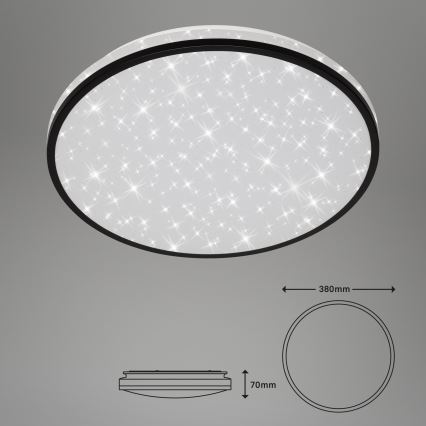 Briloner - LED Stropna svetilka STARRY SKY LED/24W/230V