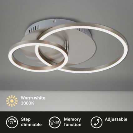 Briloner - LED Zatemnitvena stropna svetilka FRAMES LED/24,5W/230V