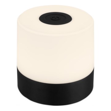 Briloner - LED zatemnjevalna polnilna dotikova zunanja namizna svetilka LED/2W/5V 2700K IP44 1200 mAh črna
