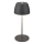 Briloner - LED zatemnjevalna polnilna zunanja namizna svetilka MINI, upravljanje na dotik, LED/2,5W/5V, IP44, 1800 mAh, antracit