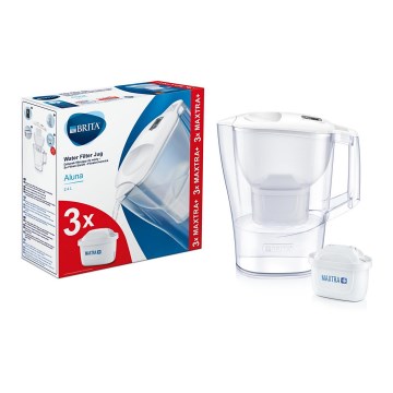 Brita - Kotliček s filtrom Aluna 2,4 l + 3 filtri