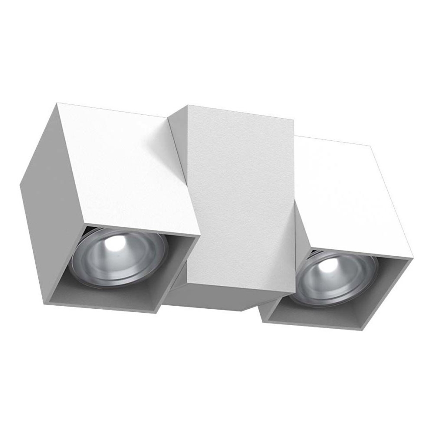 Brosline - stensko točkovno svetilo 2xGU10/10W/230V, belo