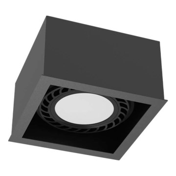 Brosline - Točkovna svetilka 1xGU10/18W/230V črna