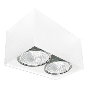 Brosline - Točkovno svetilo 2xGU10/10W/230V, belo