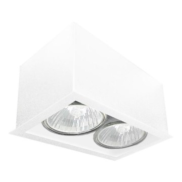 Brosline - Točkovno svetilo 2xGU10/10W/230V belo