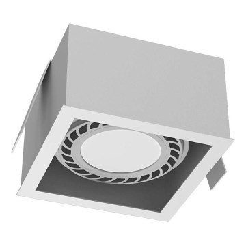 Brosline - Vgradna stropna svetilka 1xGU10/18W/230V bela