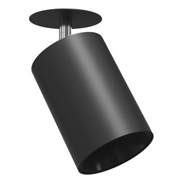 Brosline - Vgradno stropno točkovno svetilo 1xGU10/10W/230V črno