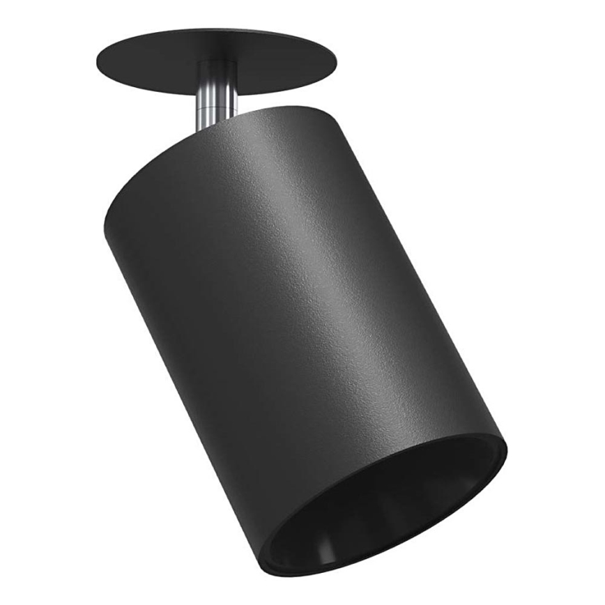 Brosline - Vgradno stropno točkovno svetilo 1xGU10/10W/230V črno