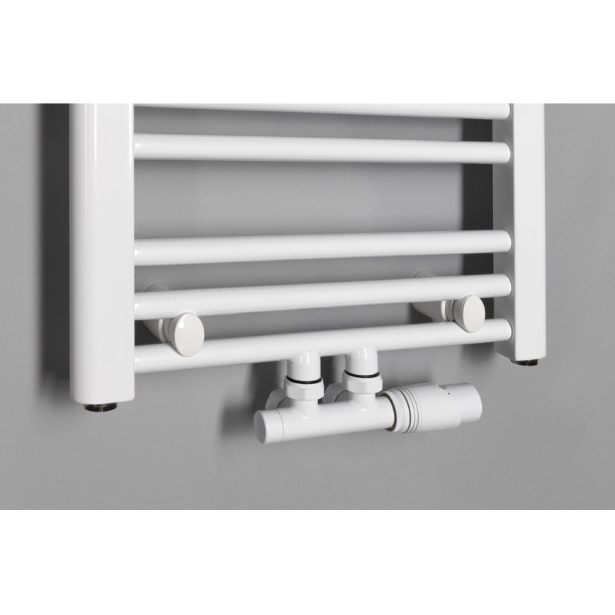 Bruckner - Kopalniški radiator ALBRECHT 157x40 cm bel