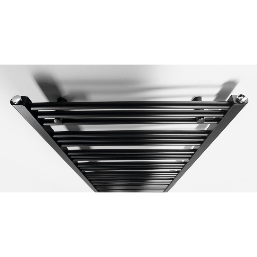 Bruckner - Kopalniški radiator ALBRECHT 157x60 cm v mat črni barvi