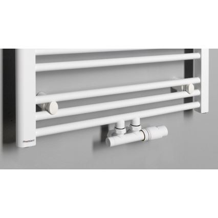 Bruckner - Kopalniški radiator ALBRECHT 765W/230V 60x157 cm bela