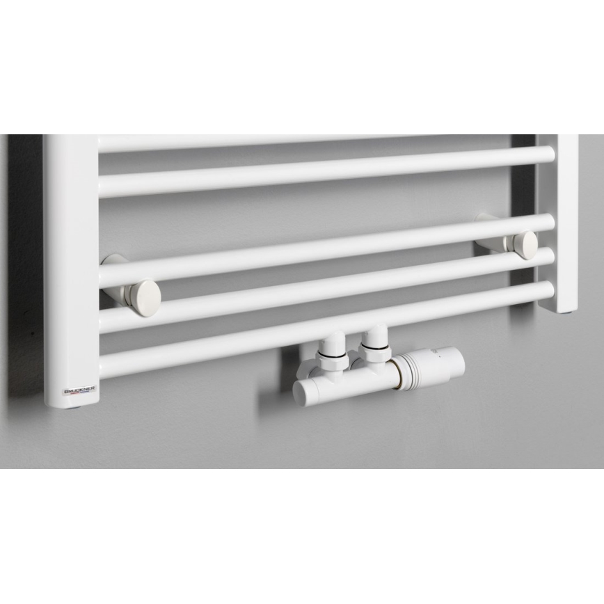 Bruckner - Kopalniški radiator ALBRECHT 765W/230V 60x157 cm bela