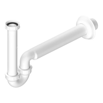 Bruckner - Nizek sifon za umivalnik/bide DN40 bela
