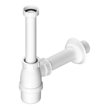 Bruckner - Sifon za umivalnik DN40 bela