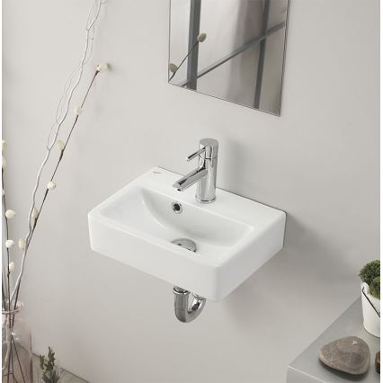 Bruckner - Umivalnik NOAM 37,5x28 cm keramika/bela
