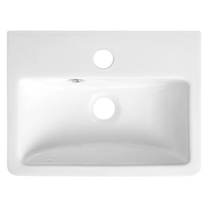 Bruckner - Umivalnik NOAM 37,5x28 cm keramika/bela