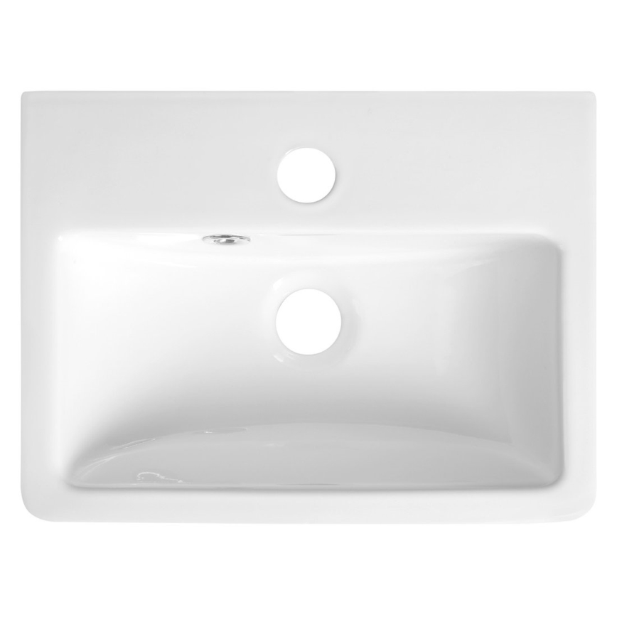 Bruckner - Umivalnik NOAM 37,5x28 cm keramika/bela