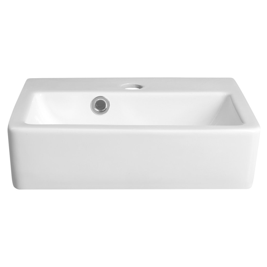 Bruckner - Umivalnik NOAM 37,5x28 cm keramika/bela