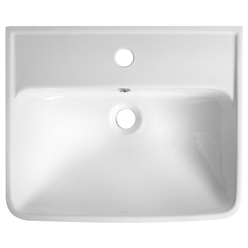 Bruckner - Vgradni umivalnik NEON 45x41,5 cm keramika/bela