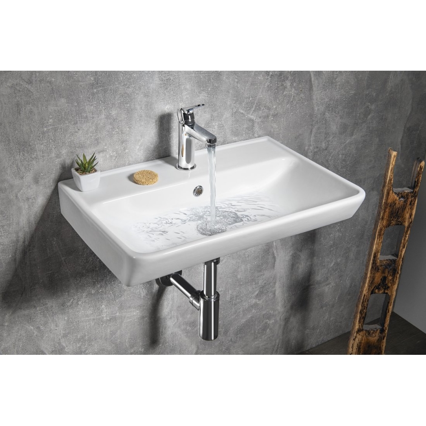 Bruckner - Vgradni umivalnik NEON 60x41,5 cm keramika/bela