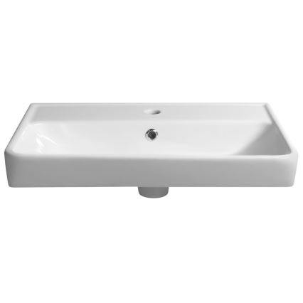 Bruckner - Vgradni umivalnik NEON 60x41,5 cm keramika/bela