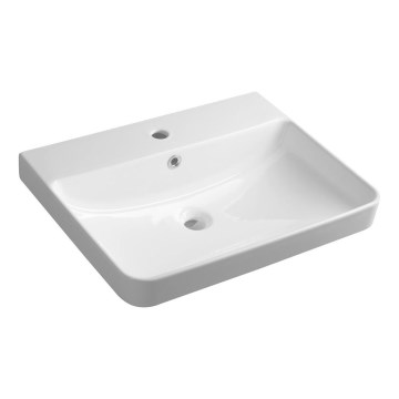 Bruckner - Vgradni umivalnik NERON 60x48 cm bela