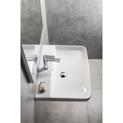 Bruckner - Vgradni umivalnik NERON 60x48 cm bela