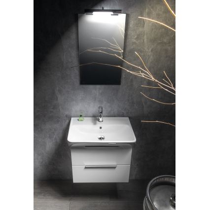 Bruckner - Vstavljeni umivalnik NEON 60x41,5 cm keramika/bela