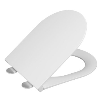 Bruckner - WC deska SoftClose FULDA SLIM bela