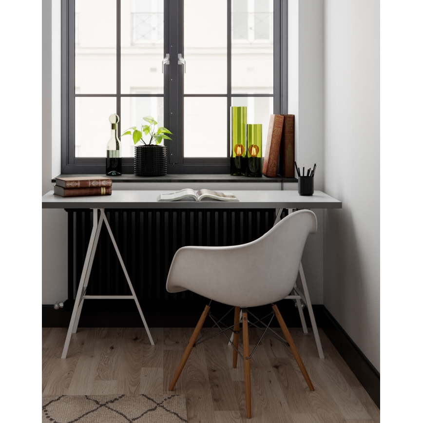 ByRydens - Namizna svetilka FLAKE 1xE27/8W/230V zelena