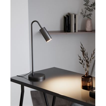 ByRydens - Namizna svetilka CURVE 1xGU10/7W/230V črna