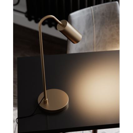 ByRydens - Namizna svetilka CURVE 1xGU10/7W/230V zlata