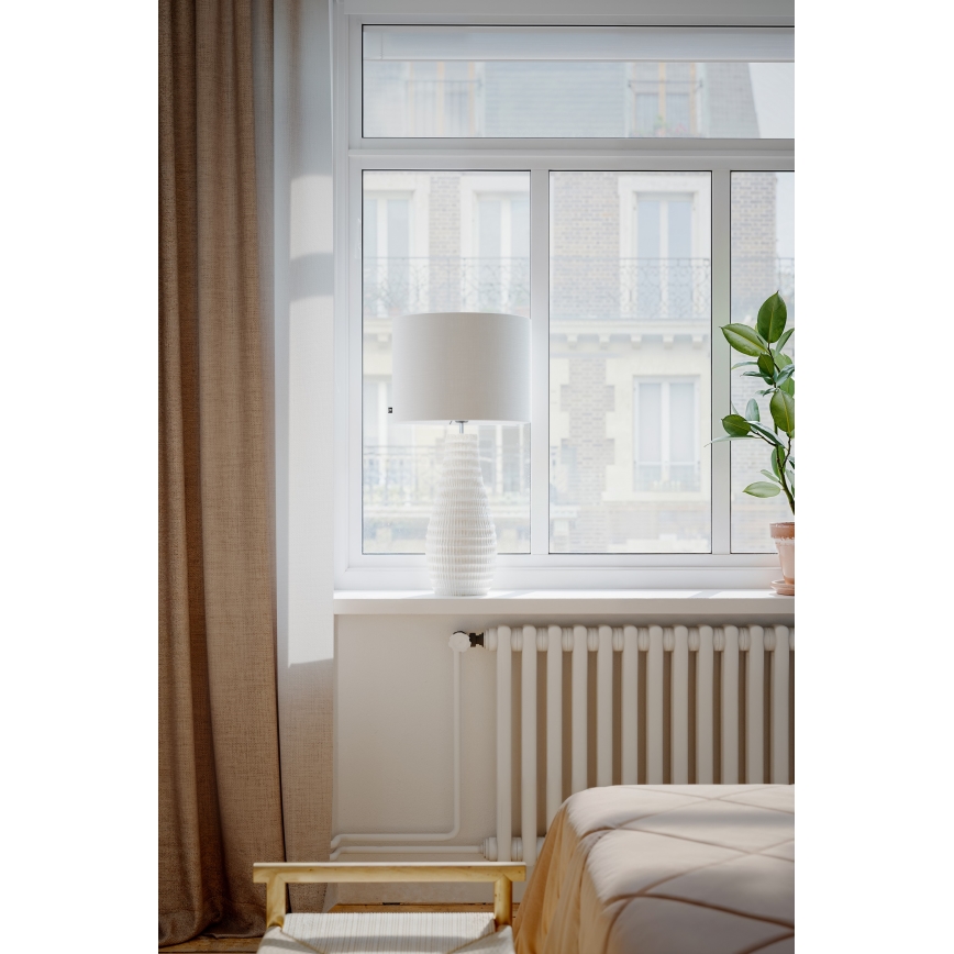 ByRydens - Namizna svetilka BARTHA 1xE27/8W/230V kremna