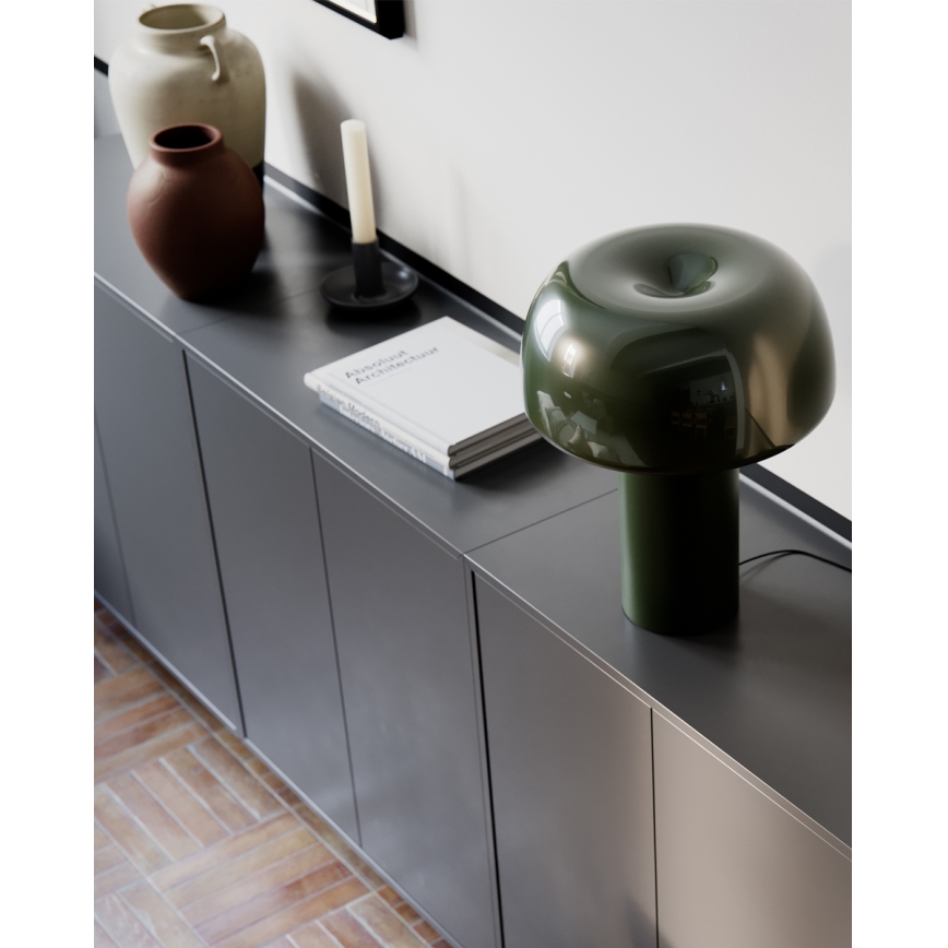 ByRydens - Namizna svetilka LEAN ON ME 1xE27/8W/230V zelena