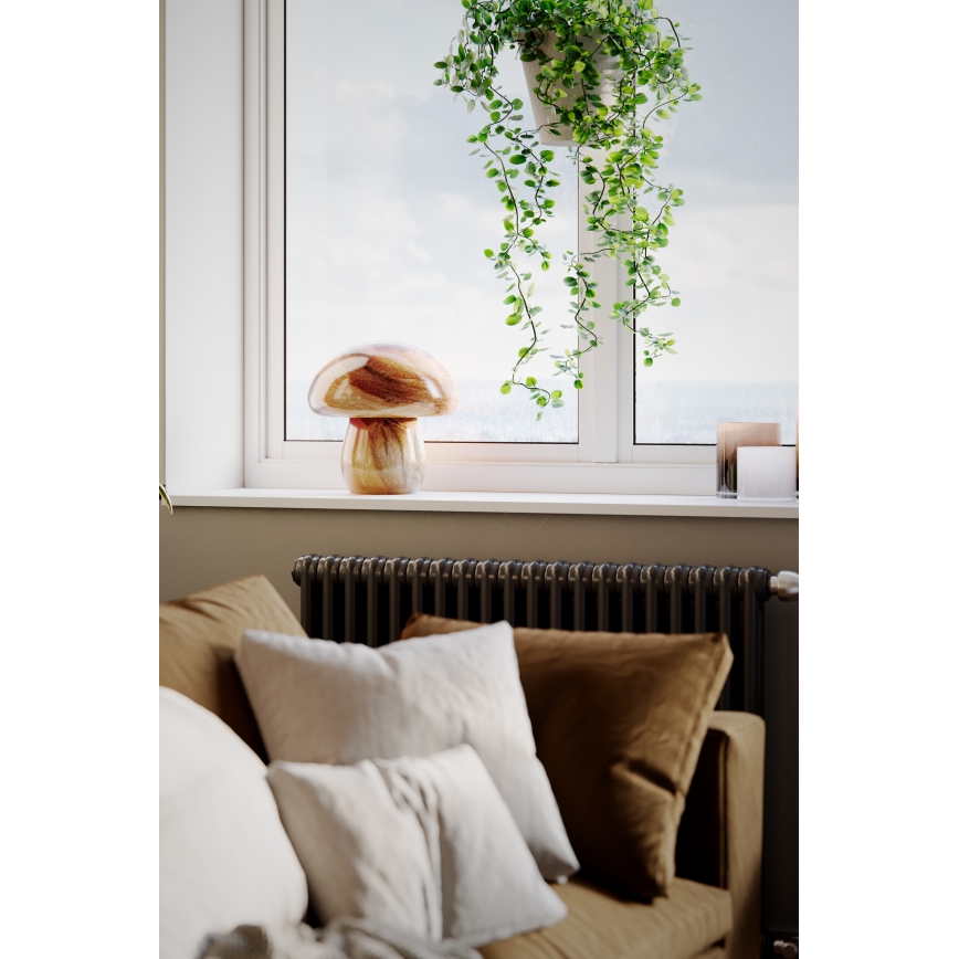 ByRydens - Namizna svetilka MIRA MUSHROOM 1xE27/8W/230V rjava