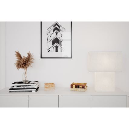 ByRydens - Namizna svetilka iSQUARE 1xE27/8W/230V bela