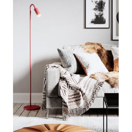 ByRydens - Stoječa svetilka CURVE 1xGU10/7W/230V rdeča
