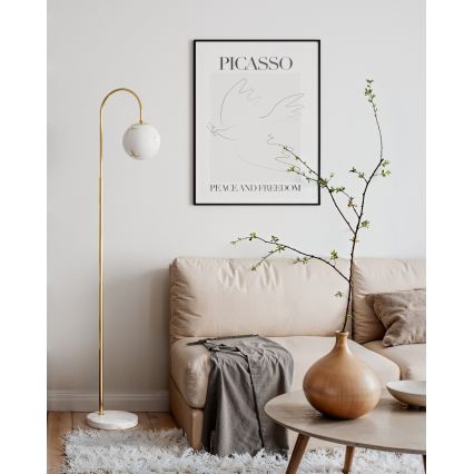 ByRydens - stoječa svetilka BELLAGIO 1xE27/8W/230V