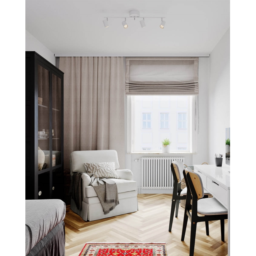 ByRydens - Reflektor CORRECT 4xGU10/7W/230V bela