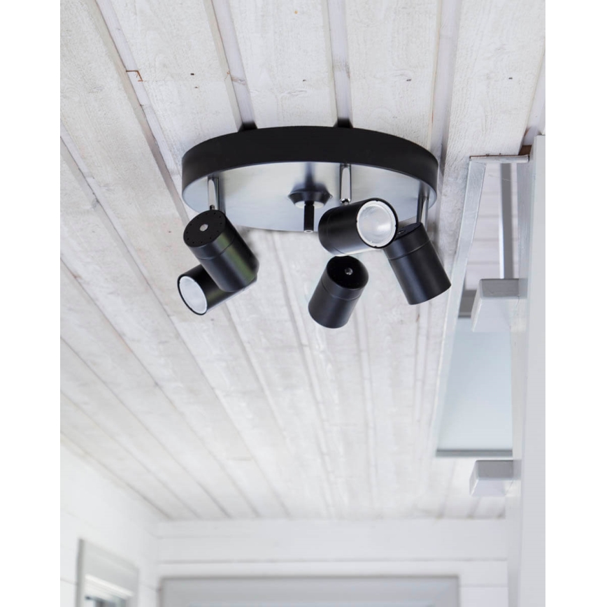 ByRydens - Reflektor CORRECT 5xGU10/7W/230V bela pr. 30 cm