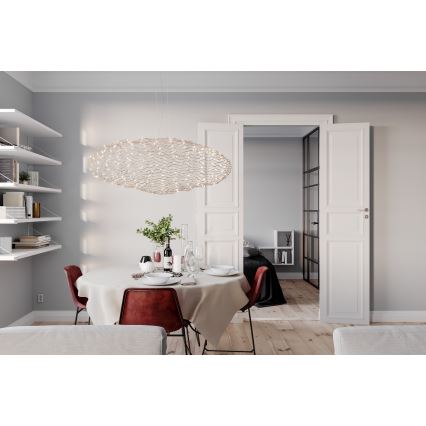 ByRydens - LED Lestenec na vrvici HAYDEN LED/20W/230V zlata