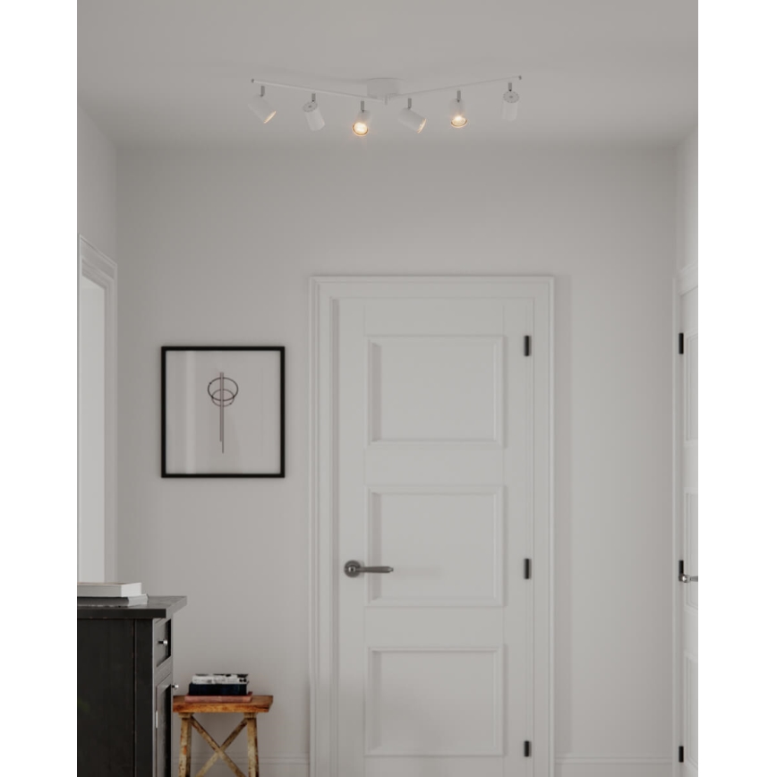 ByRydens - Reflektor CORRECT 6xGU10/7W/230V bela