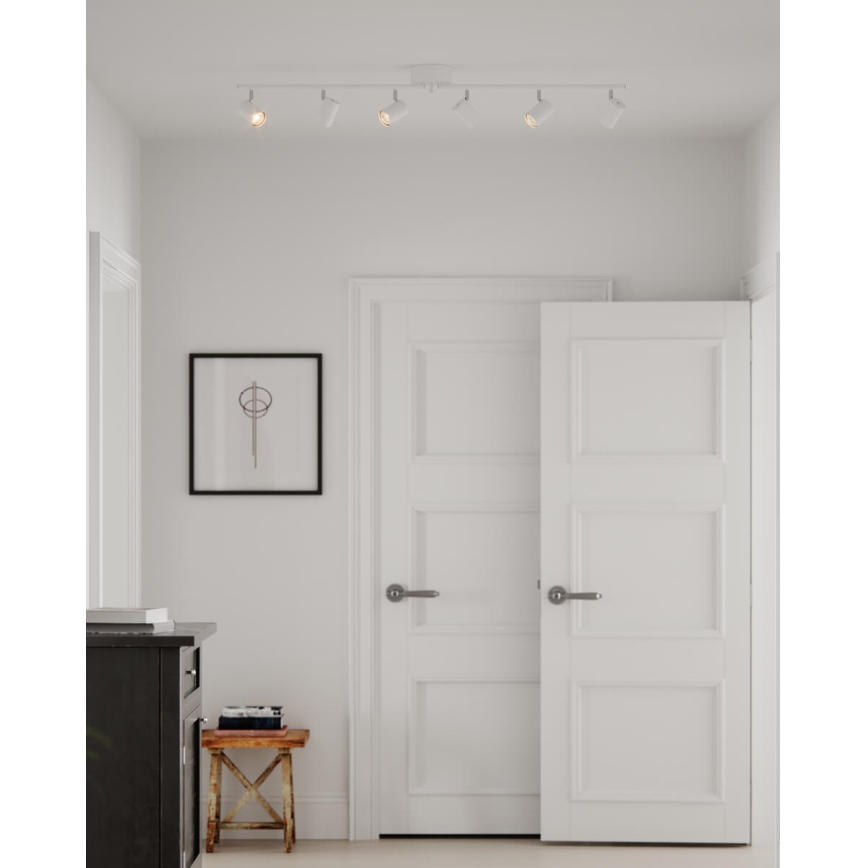 ByRydens - Reflektor CORRECT 6xGU10/7W/230V bela