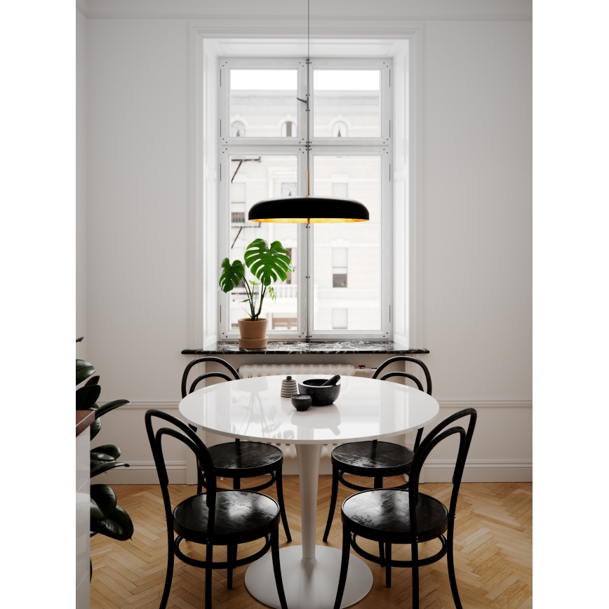 ByRydens - Lestenec na vrvici SHELBY 3xG9/5W/230V črna pr. 50 cm
