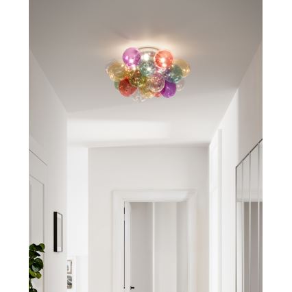 ByRydens - Stropna svetilka GROSS 6xG9/5W/230V, večbarvna, premer 50 cm