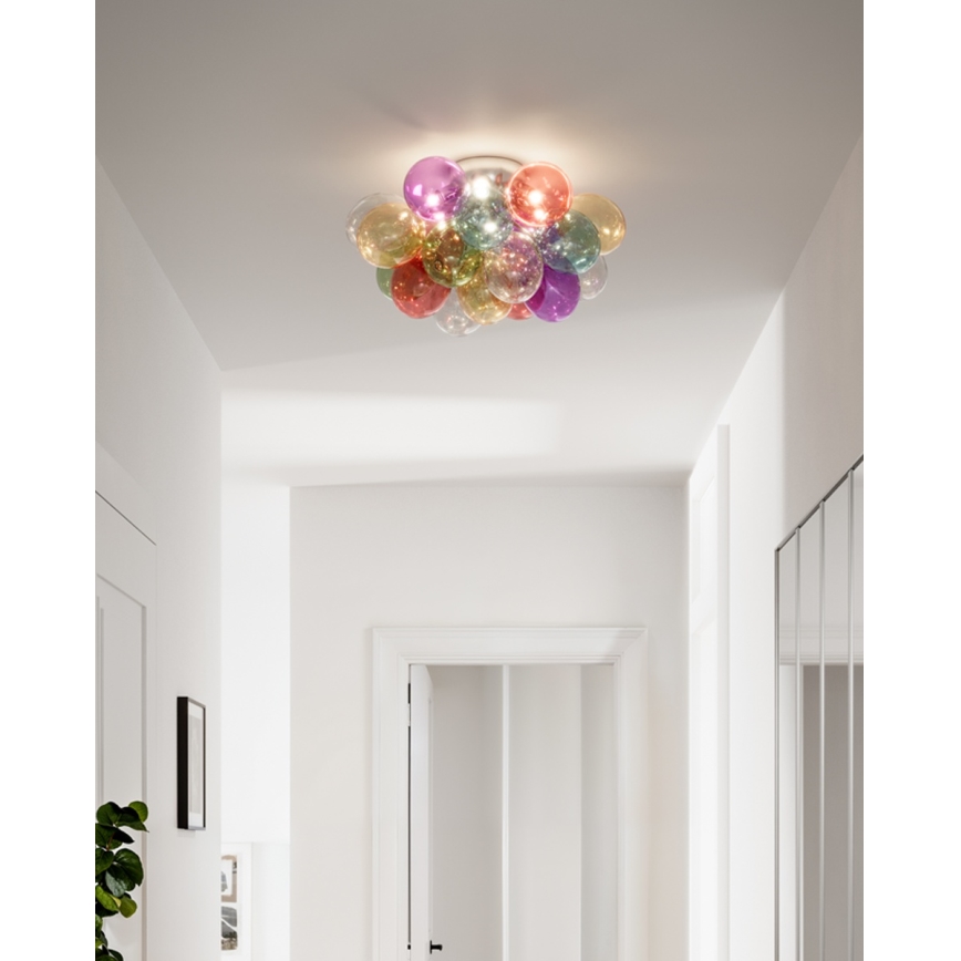 ByRydens - Stropna svetilka GROSS 6xG9/5W/230V, večbarvna, premer 50 cm