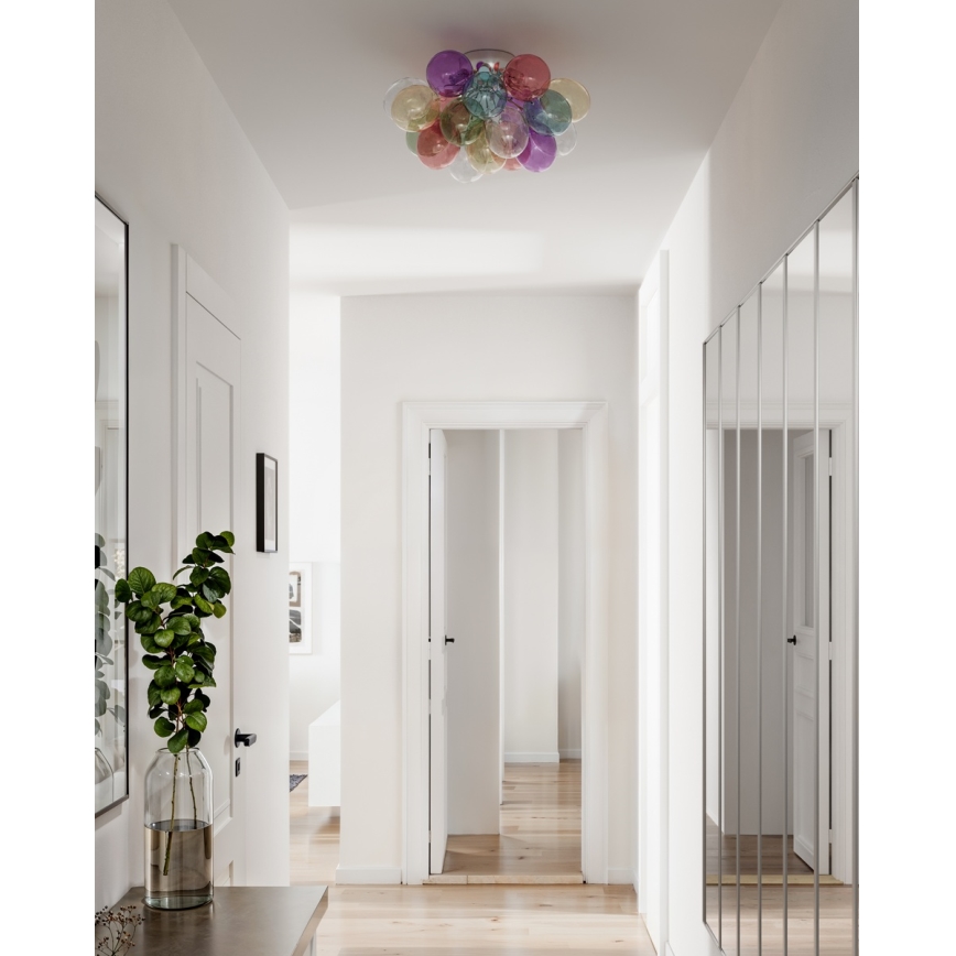 ByRydens - Stropna svetilka GROSS 6xG9/5W/230V, večbarvna, premer 50 cm