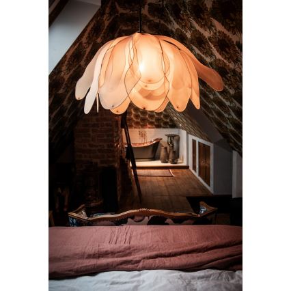 ByRydens - Lestenec na vrvici LOU LOU 1xE27/5W/230V bež pr. 80 cm
